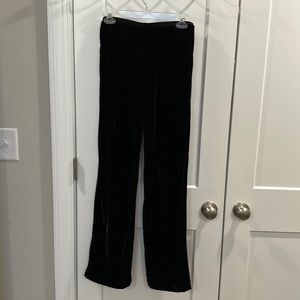 Balera velvet dance pants size adult medium